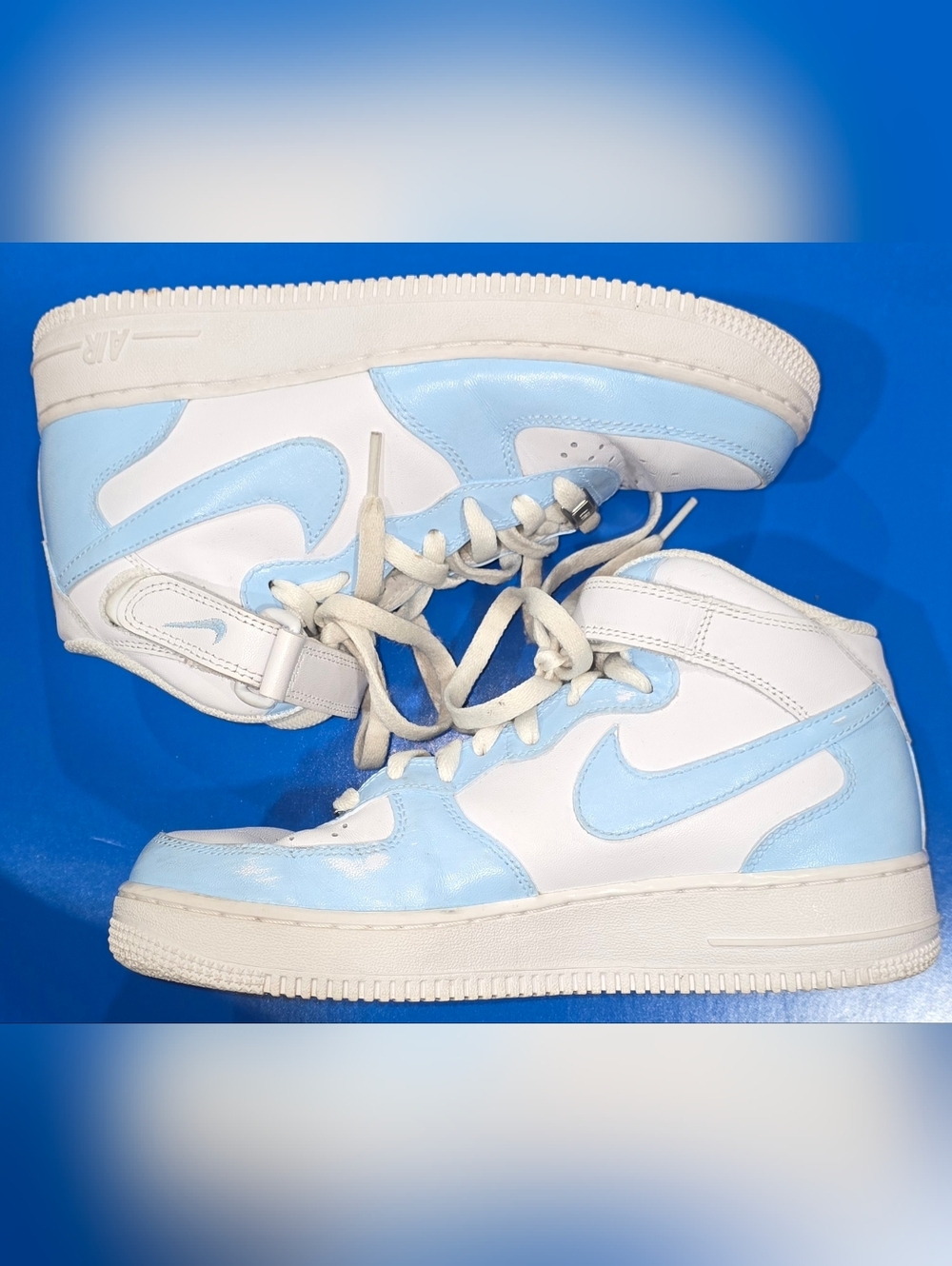 Nike Women’s Custom Air Force 1 High-Top Sneakers Size 8.5